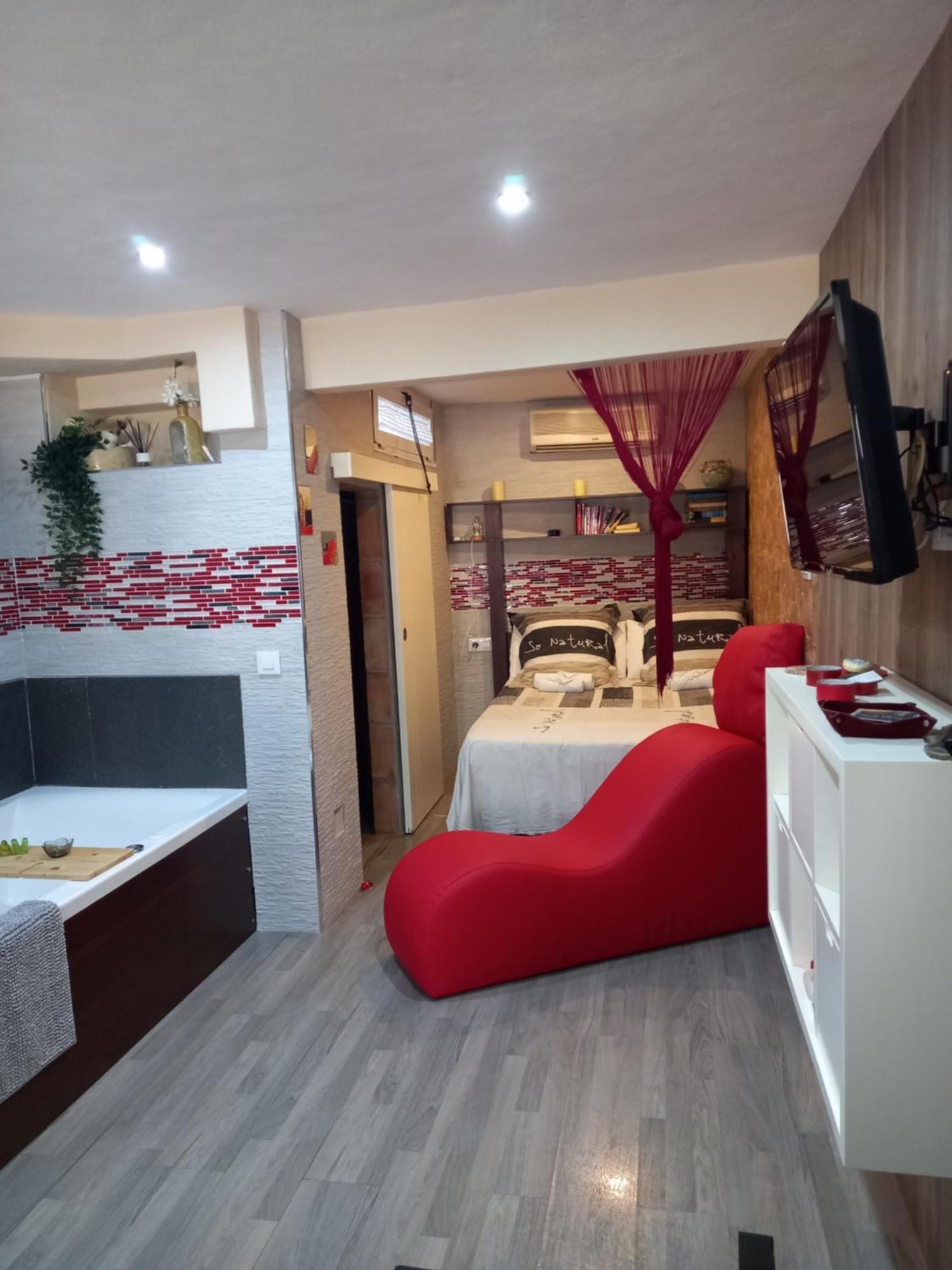 Апартаменти Loft "Coqueto" Rojo Убріке Екстер'єр фото